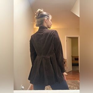 J. Jill Dark Brown peacoat